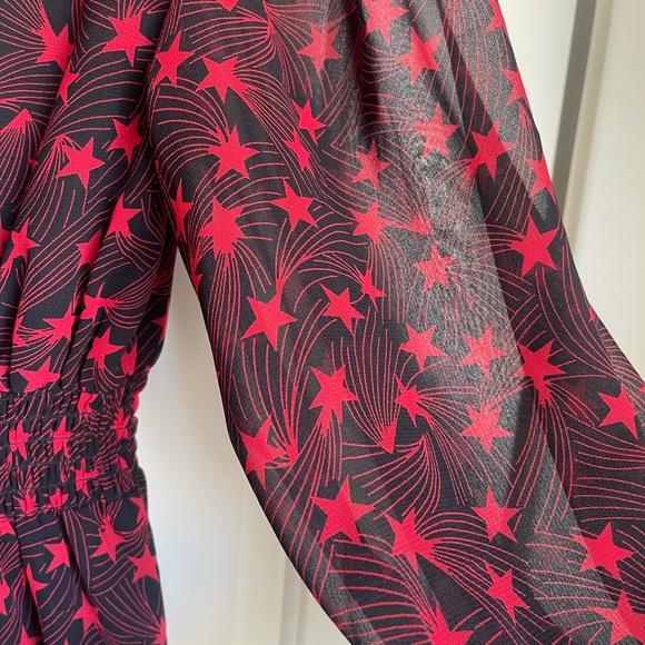 Stacey Solomon's Star Print Topshop Babydoll Dress - Picture 8 of 8